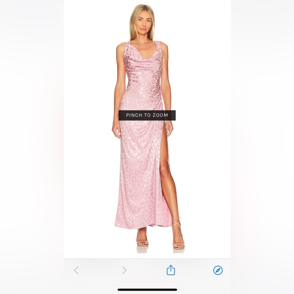 NWT Leah Maxi dress in dusty pink - Picture 3 of 3